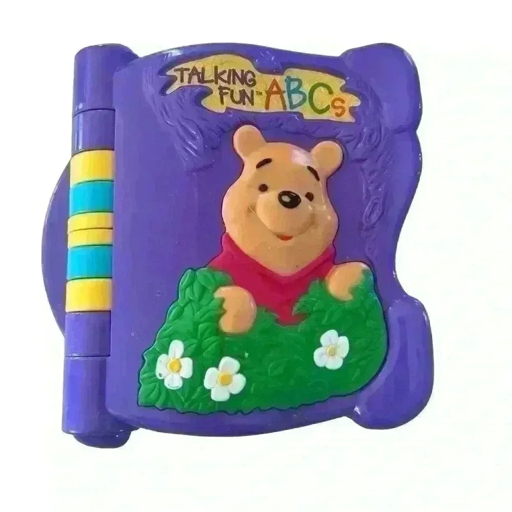 Winnie the Pooh talking fun vintage 90s Disney  Mattel toy WORKS good condition